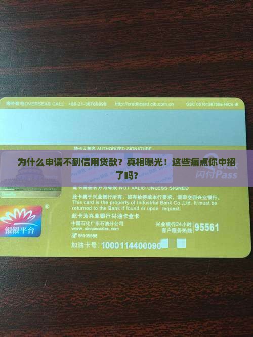 为什么申请不到信用贷款