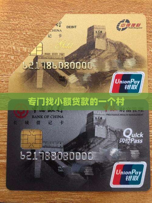 专门找小额贷款的一个村