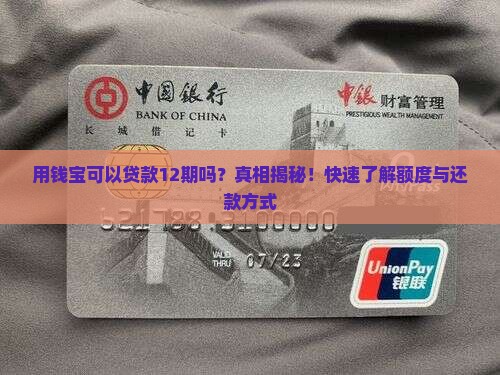 用钱宝可以贷款12期吗