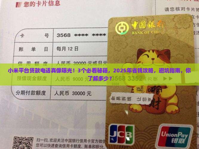 小米平台贷款电话