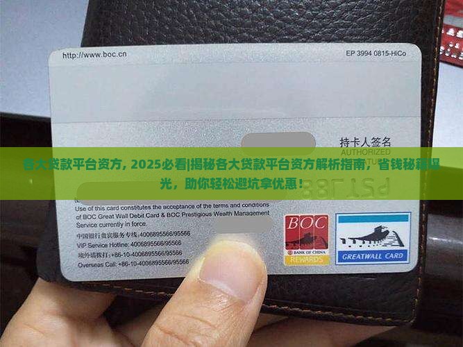 各大贷款平台资方