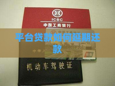 平台贷款如何延期还款