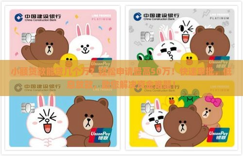 小额贷款能贷几个万