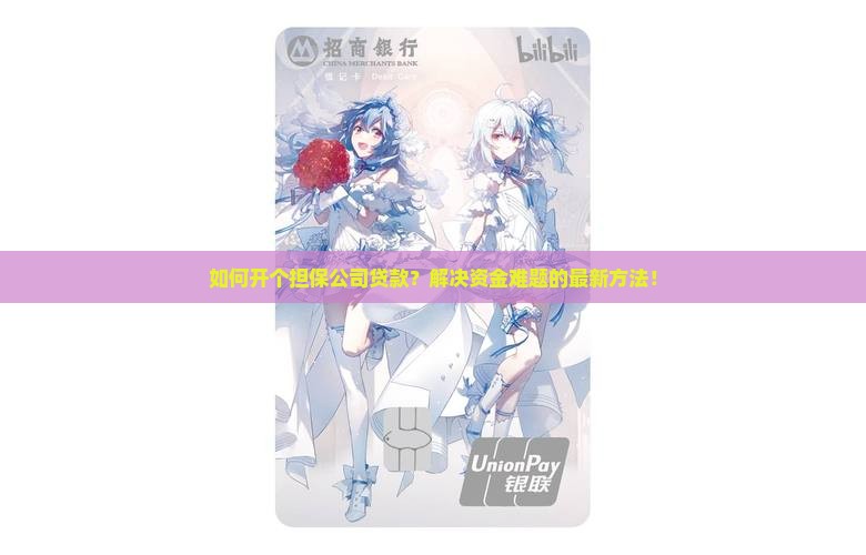 如何开个担保公司贷款