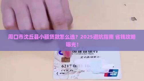 周口市沈丘县小额贷款