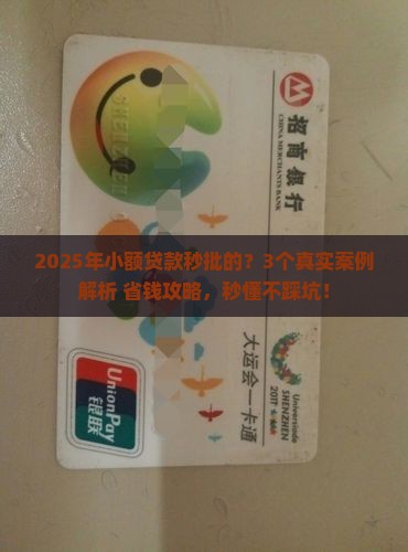 小额贷款秒批的