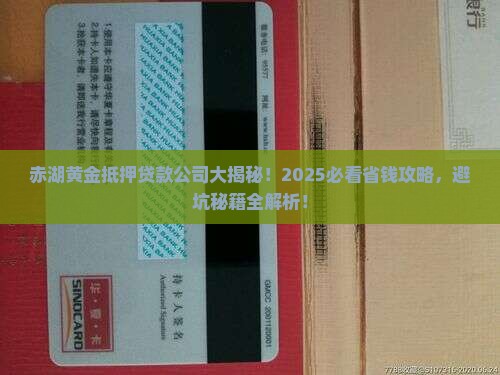 赤湖黄金抵押贷款公司
