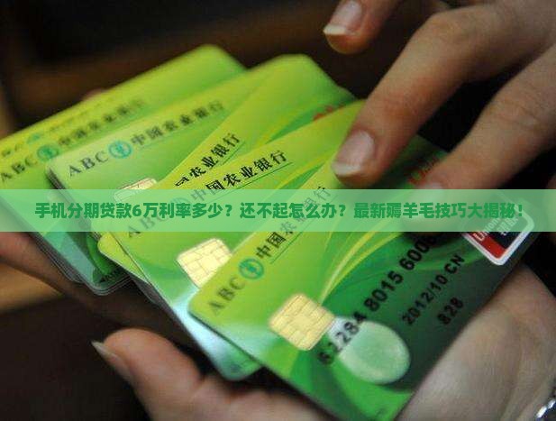 手机分期贷款6万利率 手机分期贷款6万利率