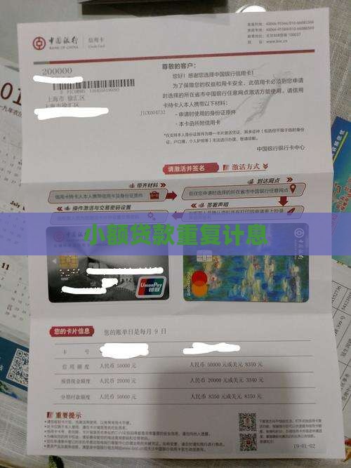 小额贷款重复计息 小额贷款重复计息