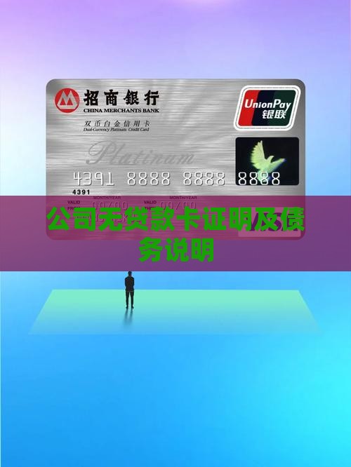 公司无贷款卡说明