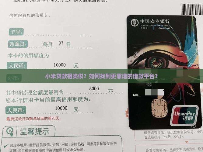 小米贷款相类似