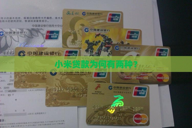 为什么有两个小米贷款