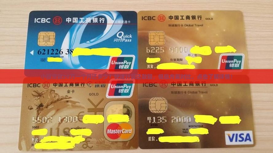 小额贷款20万一个月还多少