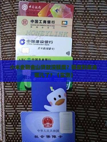 小米金融金山贷款没额度