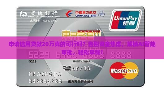 申请信用贷款20万