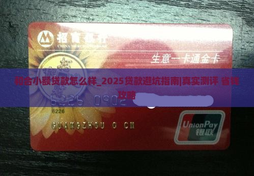 和合小额贷款怎么样