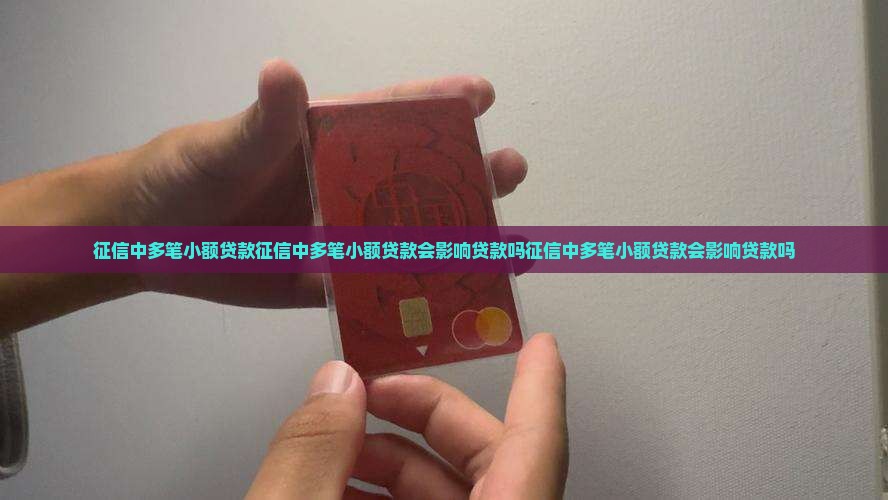 征信中多笔小额贷款