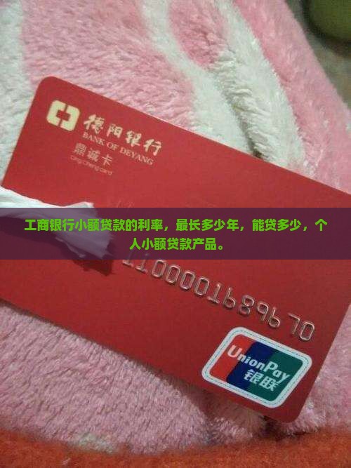 工商银行小额贷款的利率