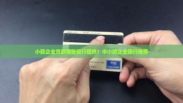 小额企业贷款有哪些银行