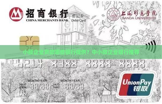 小额企业贷款有哪些银行