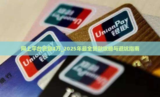 网上平台贷款4万