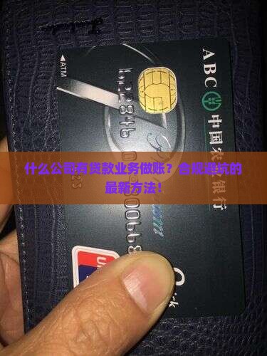 什么公司有贷款业务做账