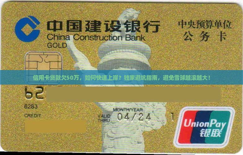 信用卡贷款欠50万