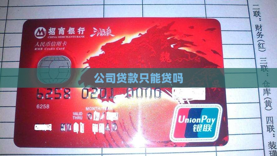 公司贷款只能法人贷吗