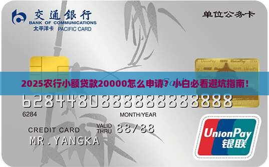 农行小额贷款20000