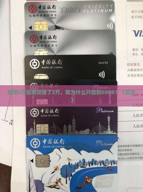 别人用的信用贷款