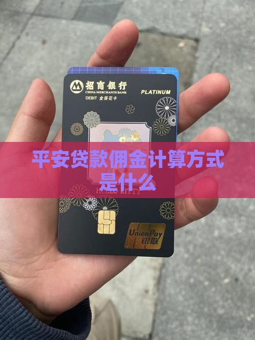 平安普惠贷款算佣金吗