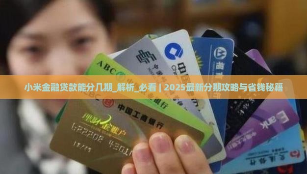 小米金融贷款能分几期
