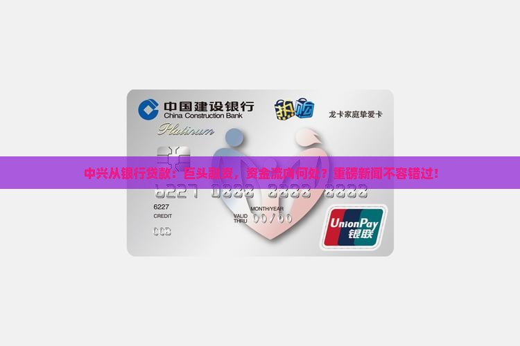 中兴从银行贷款