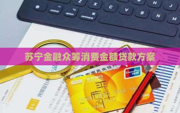 苏宁金融众筹消费金额贷款方案