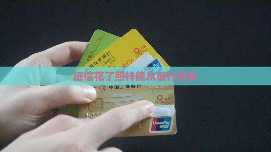 征信花了照样能从银行贷款