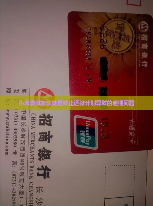 小米贷款怎么处理终止还款计划导致的逾期问题