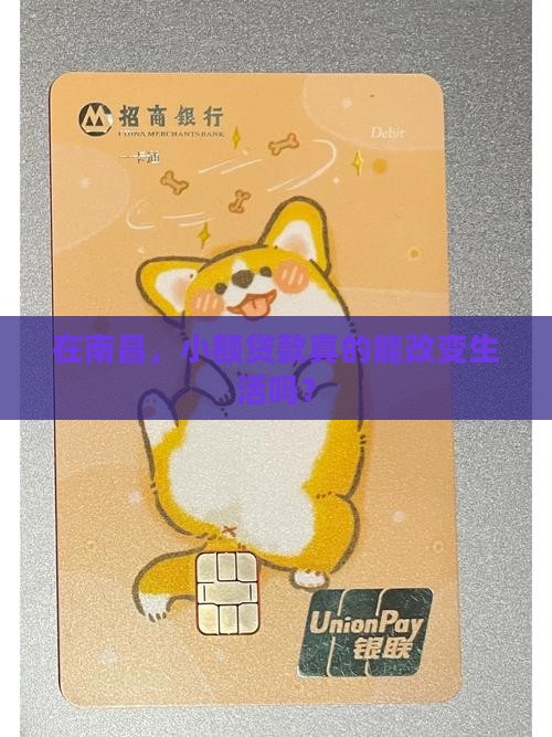 在南昌，小额贷款真的能改变生活吗？