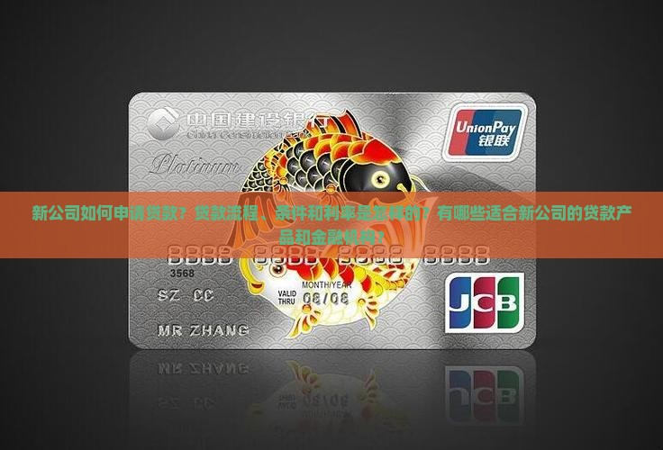 新公司如何申请贷款？贷款流程、条件和利率是怎样的？有哪些适合新公司的贷款产品和金融机构？
