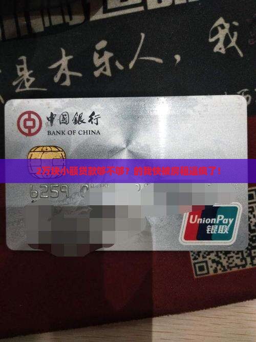 2万块小额贷款够不够？的我快被房租逼疯了！