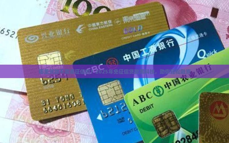 哪里贷款不需要征信的？2025年免征信贷款黑科技，助你轻松融资