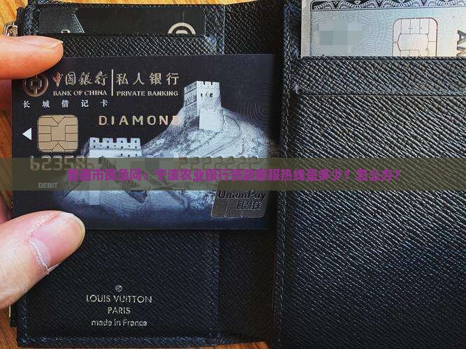 普通市民急问：宁波农业银行贷款客服热线是多少？怎么办？
