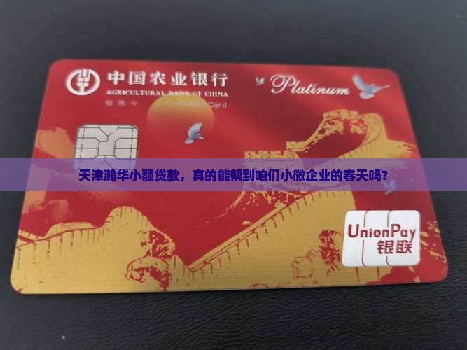 天津瀚华小额贷款，真的能帮到咱们小微企业的春天吗？