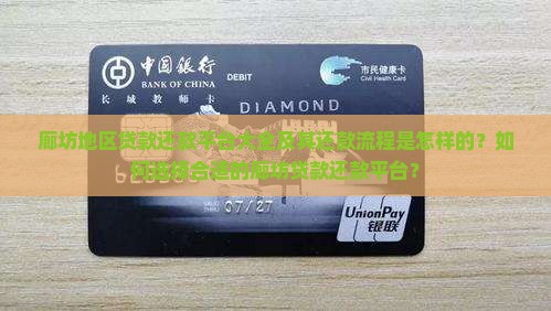 廊坊地区贷款还款平台大全及其还款流程是怎样的？如何选择合适的廊坊贷款还款平台？