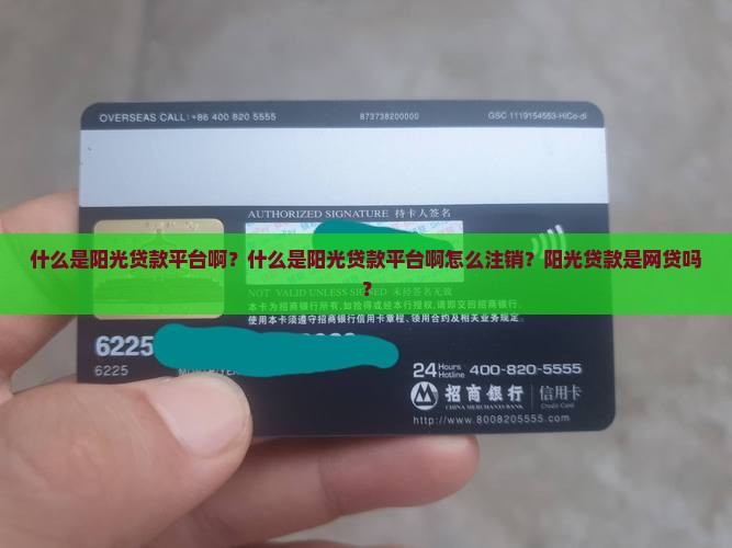 什么是阳光贷款平台啊？什么是阳光贷款平台啊怎么注销？阳光贷款是网贷吗？