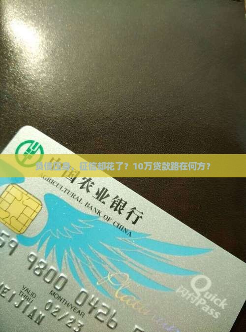 负债压身，征信却花了？10万贷款路在何方？
