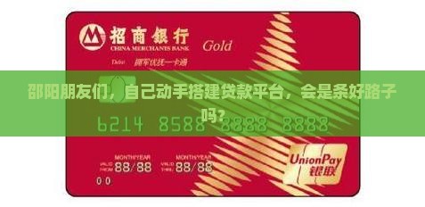 邵阳朋友们，自己动手搭建贷款平台，会是条好路子吗？