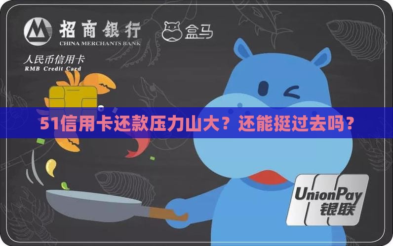 51信用卡还款压力山大？还能挺过去吗？