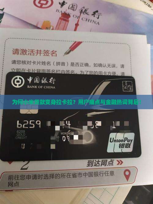 为何小米贷款变身拉卡拉？用户痛点与金融热词背后！