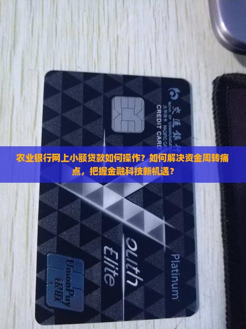 农业银行网上小额贷款如何操作？如何解决资金周转痛点，把握金融科技新机遇？