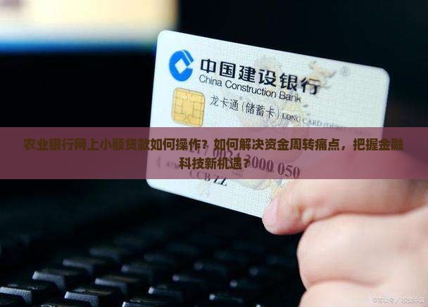 农业银行网上小额贷款如何操作？如何解决资金周转痛点，把握金融科技新机遇？